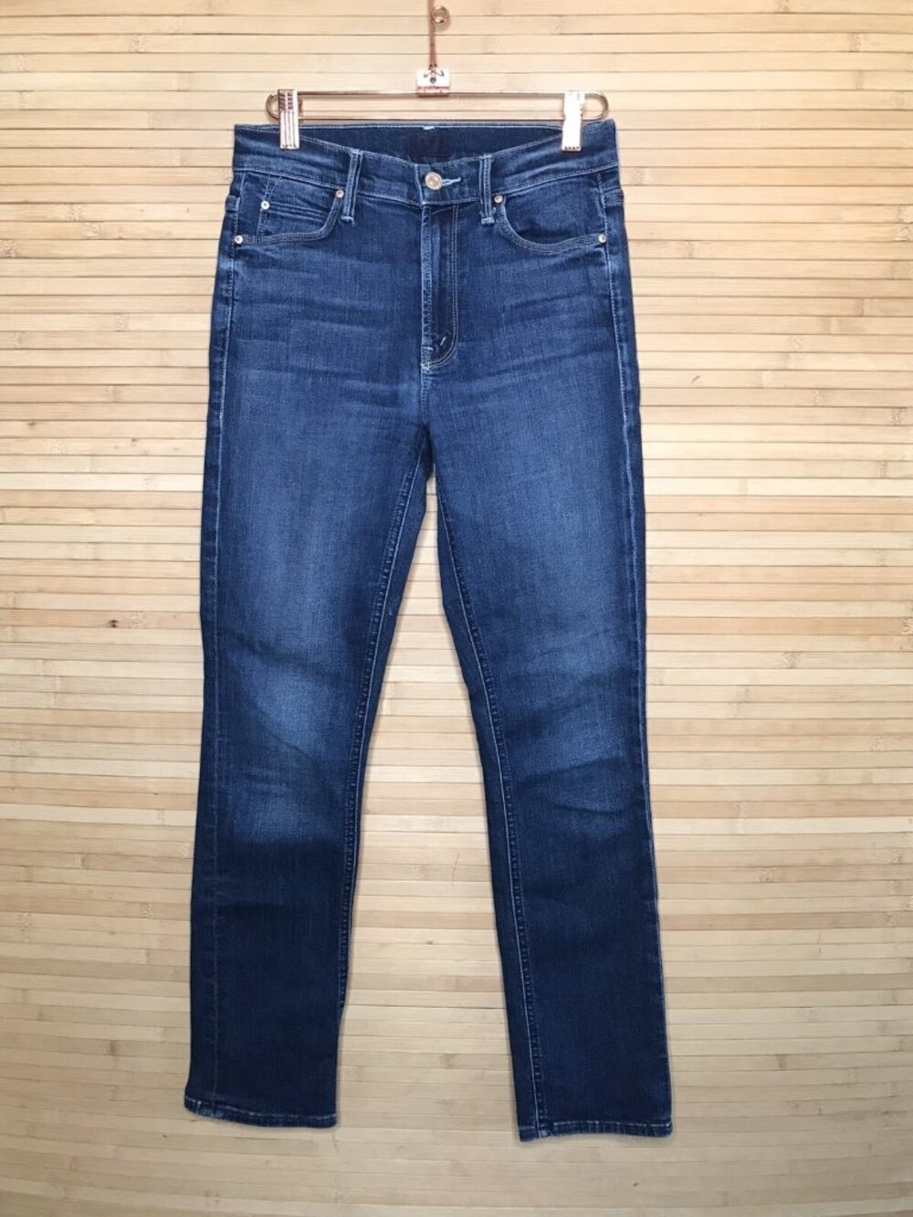 Mother On The Edge The Mid Rise Dazzler Ankle Jeans Sz 24